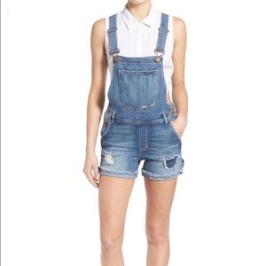 See Thru Soul Denim Shortalls